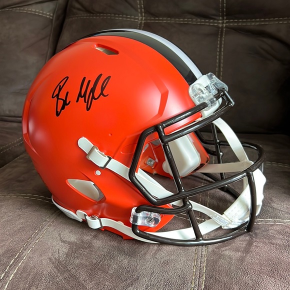 Cleveland Brown’s Authentic Helmet - Picture 1 of 8